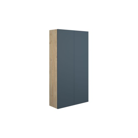 Envio 600mm Slim 2 Door Storage Unit - Matt Arley Blue (Oak