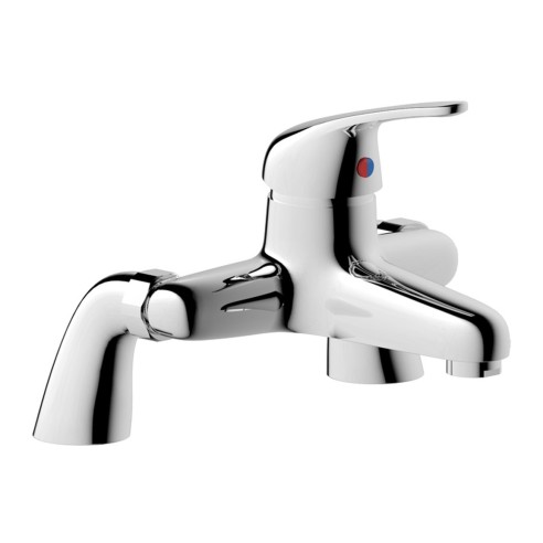 Howlite Bath Filler - Chrome | Bathroom Taps | BathroomKing
