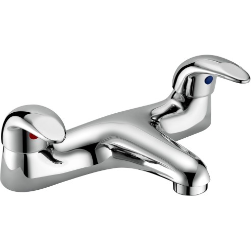 Howlite Low Pressure Bath Filler - Chrome | Bathroom Taps |