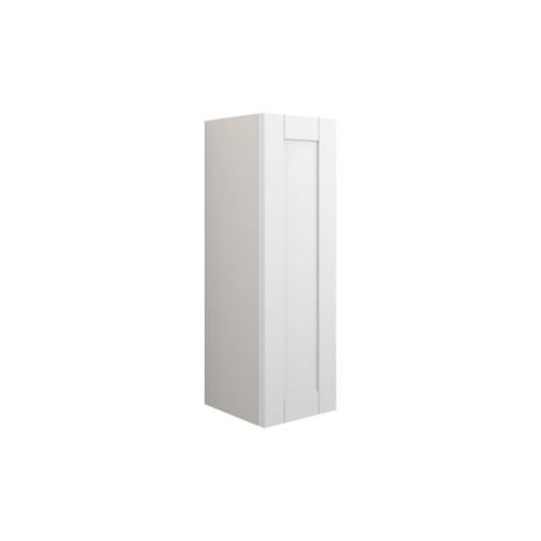Anibel 200mm Slim Base Unit - Matt White (Grey Cab) | Storag