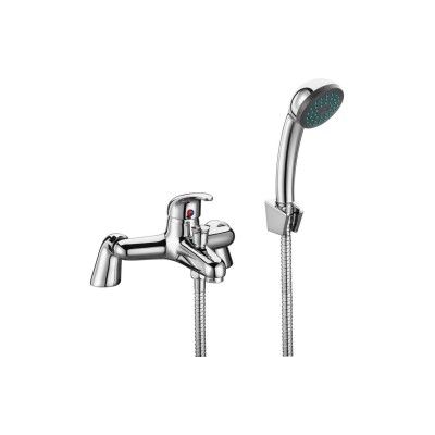 Howlite Bath/Shower Mixer - Chrome | Bathroom Taps | Bathroo