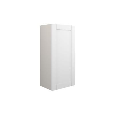 Anibel 300mm Slim Base Unit - Matt White (Grey Cab) | Storag
