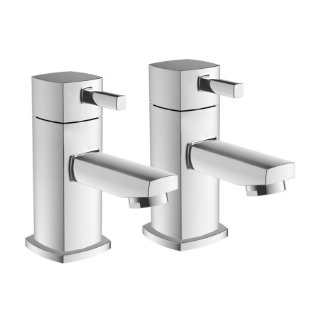 Quartz Basin Taps - Chrome | Bathroom Taps | BathroomKing