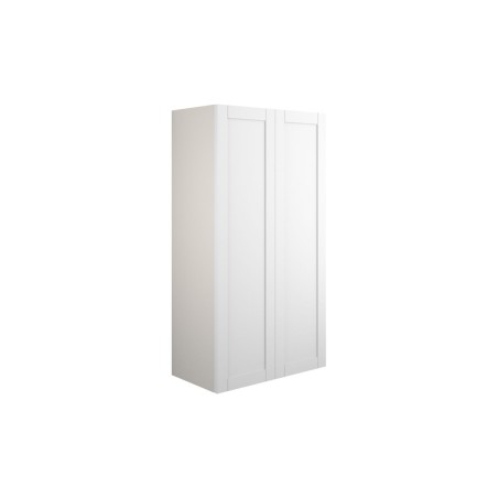 Anibel 600mm Standard 2 Door Storage Unit - Matt White (Grey