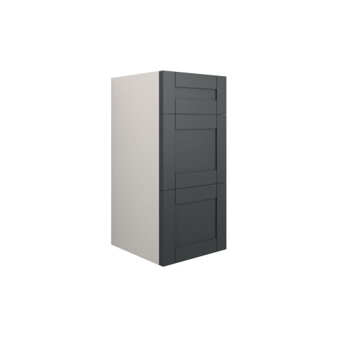 Anibel 300mm Standard 3 Drawer Unit - Matt Graphite Grey (Gr