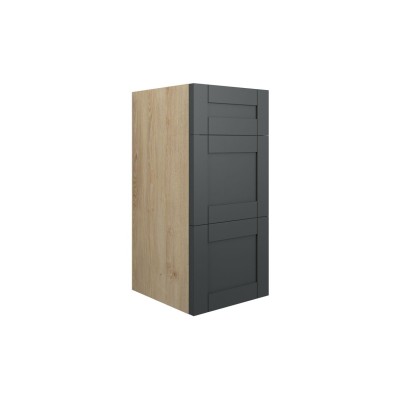 Anibel 300mm Standard 3 Drawer Unit - Matt Graphite Grey (Oa