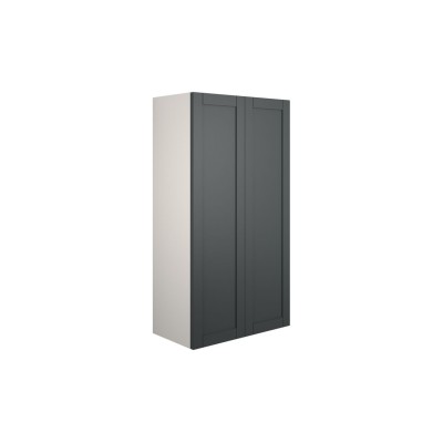 Anibel 600mm Standard 2 Door Storage Unit - Matt Graphite Gr