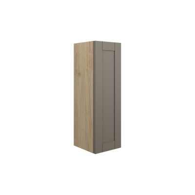 Anibel 200mm Slim Base Unit - Matt Stone (Oak Cab) | Storage