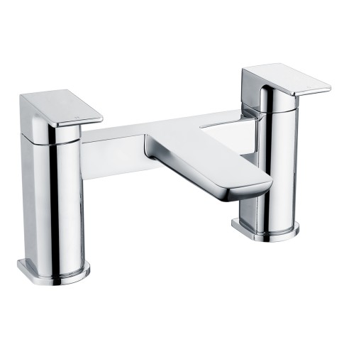 Azurite Bath Filler - Chrome | Bathroom Taps | BathroomKing