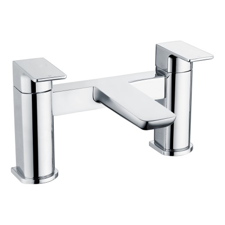 Azurite Bath Filler - Chrome | Bathroom Taps | BathroomKing