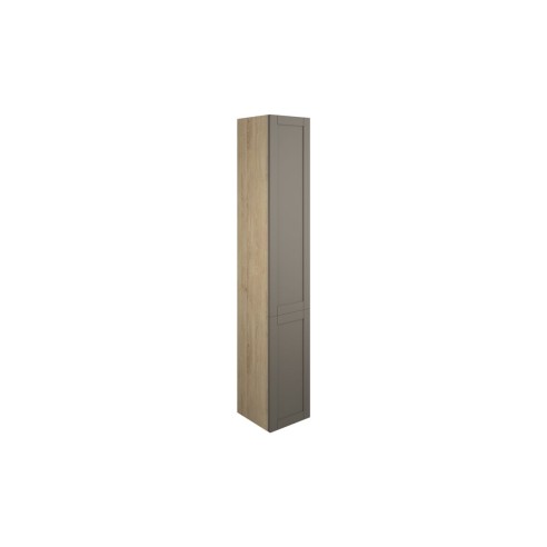 Anibel 300mm Tall Unit - Matt Stone (Oak Cab) | Tall Units |
