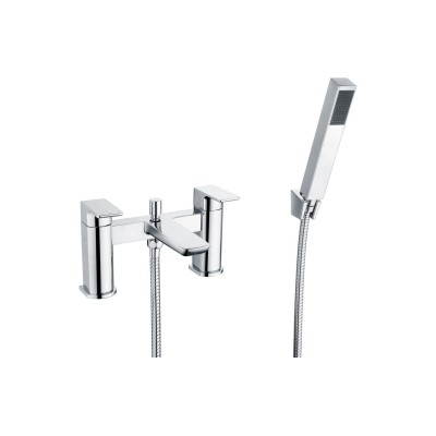 Azurite Bath/Shower Mixer - Chrome | Bathroom Taps | Bathroo