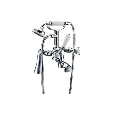Amethyst Bath/Shower Mixer - Chrome | Bathroom Taps | Bathro
