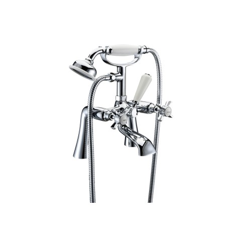 Amethyst Bath/Shower Mixer - Chrome | Bathroom Taps | Bathro