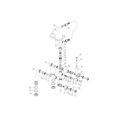 Amethyst Bath/Shower Mixer - Chrome | Bathroom Taps | Bathro 2