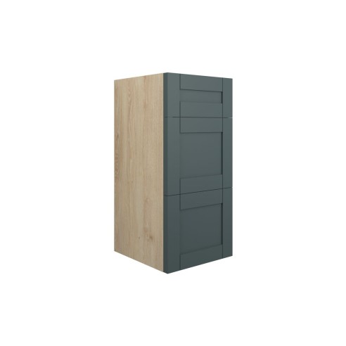 Anibel 300mm Standard 3 Drawer Unit - Matt Green Camo (Oak C