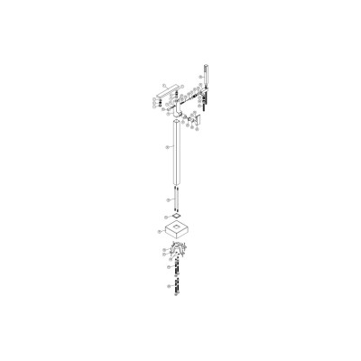 Amber Floor Standing Bath/Shower Mixer - Chrome | Bathroom T 2