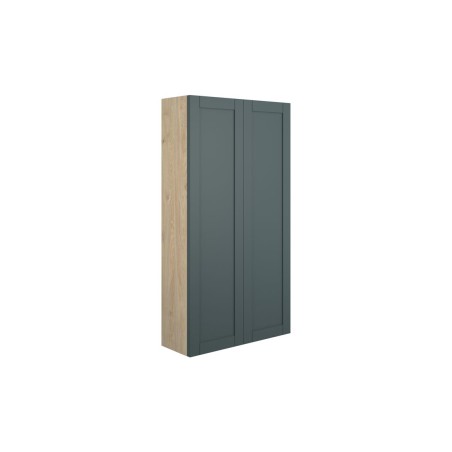 Anibel 600mm Slim 2 Door Storage Unit - Matt Green Camo (Oak