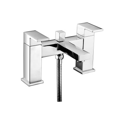 Amber Bath/Shower Mixer & Shower Kit - Chrome | Bathroom Tap