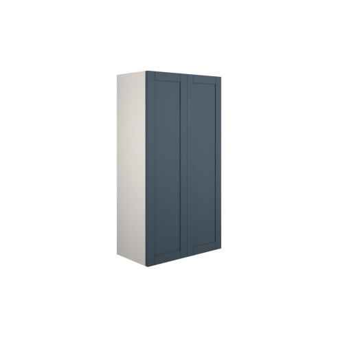Anibel 600mm Standard 2 Door Storage Unit - Matt Arley Blue