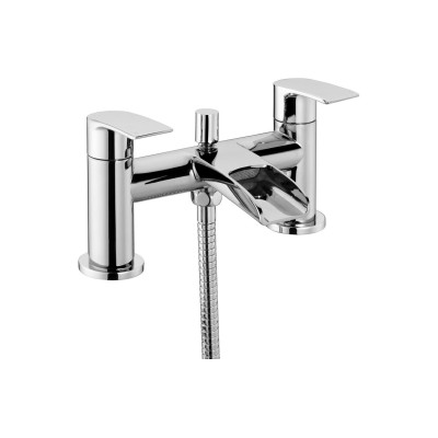 Diamond Bath/Shower Mixer - Chrome | Bathroom Taps | Bathroo