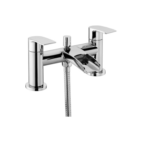 Diamond Bath/Shower Mixer - Chrome | Bathroom Taps | Bathroo