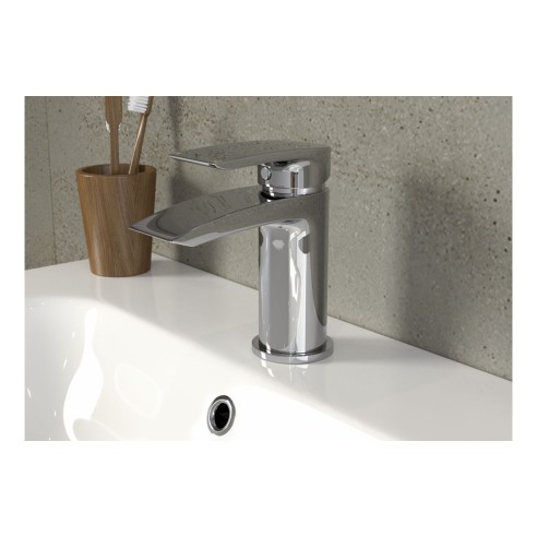 Emerald Cloakroom Basin Mixer - Chrome | Bathroom Taps | Bat