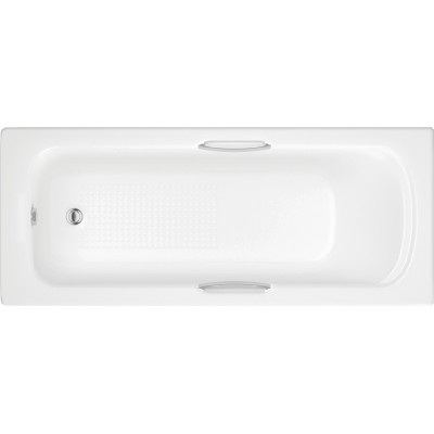 Perugia 1700mm Gripped Single Ended Bath | BathroomKing