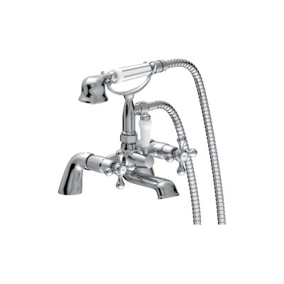 Jet Bath/Shower Mixer - Chrome | Bathroom Taps | BathroomKin