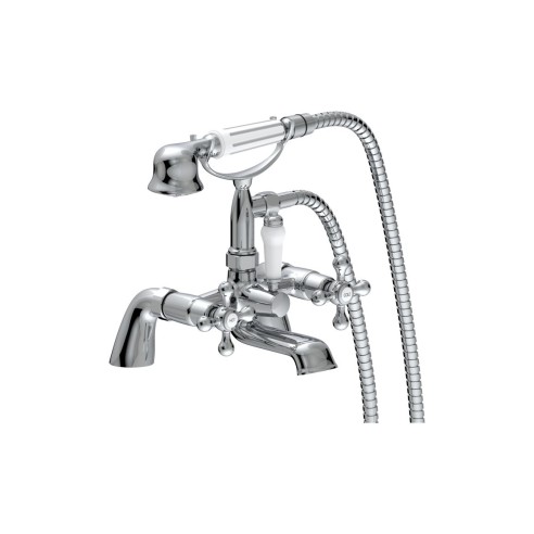 Jet Bath/Shower Mixer - Chrome | Bathroom Taps | BathroomKin
