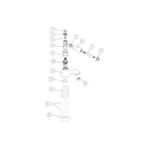 Jade Bath Pillar Taps - Chrome | Bathroom Taps | BathroomKin