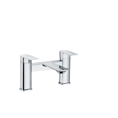 Ligure Bath Filler - Chrome | Bathroom Taps | BathroomKing