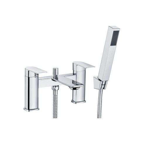 Ligure Bath/Shower Mixer - Chrome | Bathroom Taps | Bathroom