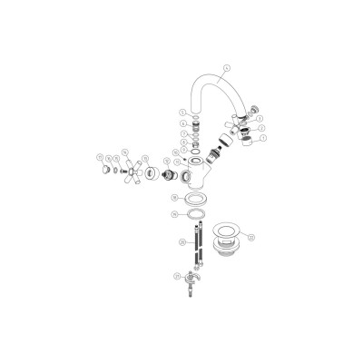 Dolomite Basin Mixer - Chrome | Bathroom Taps | BathroomKing 2