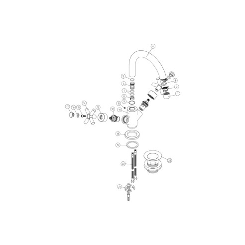 Dolomite Basin Mixer - Chrome | Bathroom Taps | BathroomKing