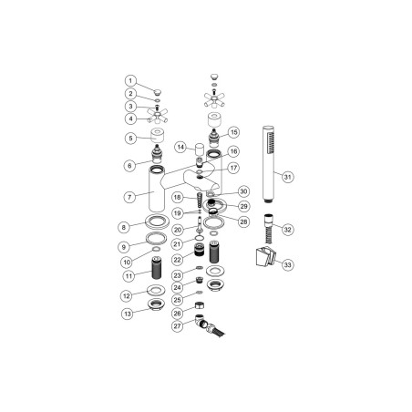 Dolomite Bath/Shower Mixer - Chrome | Bathroom Taps | Bathro