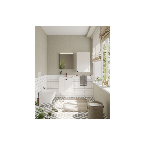 VitrA Root Classic 60cm 1 Door Upper/Wall Unit (RH Hinge) -