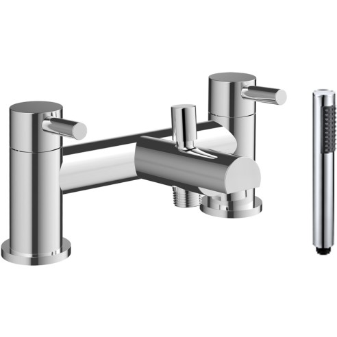 Humite Bath/Shower Mixer & Bracket - Chrome | Bathroom Taps