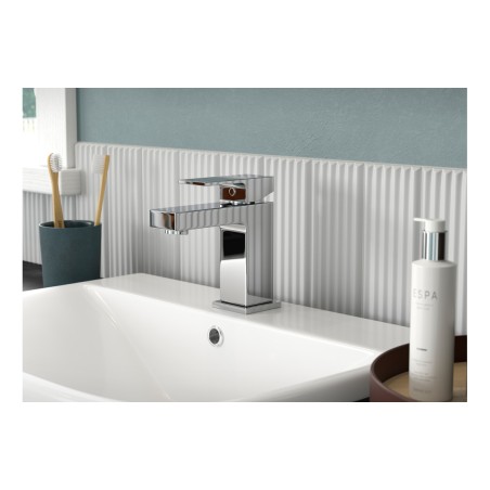 Inderite Basin Mixer & Waste - Chrome | Bathroom Taps | Bath