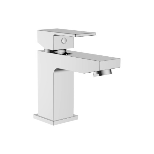 Inderite Cloakroom Basin Mixer & Waste - Chrome | Bathroom T