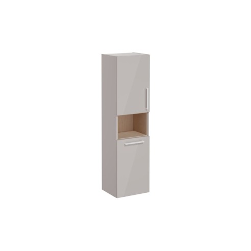 VitrA Root Flat 40cm 2 Door Semi-Tall Unit w/Laundry Basket