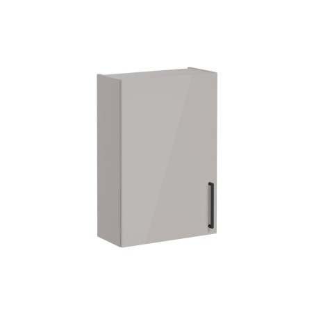 VitrA Root Flat 60cm 1 Door Upper/Wall Unit (LH Hinge) - Bri