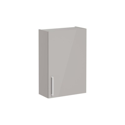 VitrA Root Flat 60cm 1 Door Upper/Wall Unit (RH Hinge) - Bri