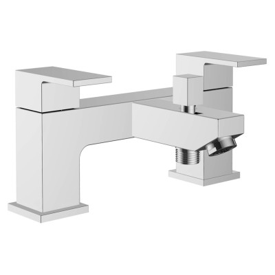 Inderite Bath/Shower Mixer & Bracket - Chrome | Bathroom Tap
