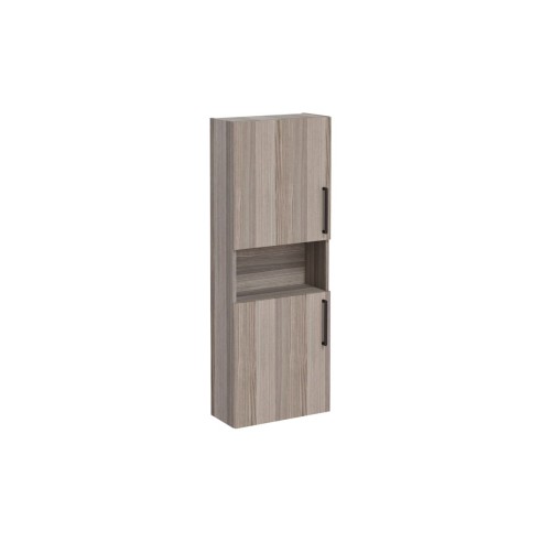 VitrA Root Flat 55cm 2 Door Semi-Tall Unit (LH Hinge) - Cord