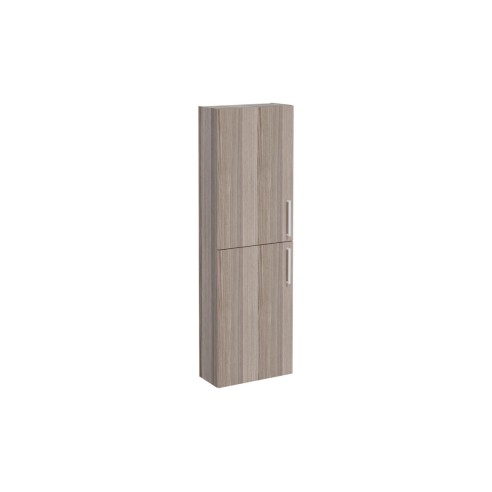 VitrA Root Flat 55cm 2 Door Slim Tall Unit (LH Hinge) - Cord