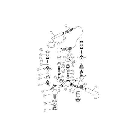 Lucite Bath/Shower Mixer & Shower Kit - Chrome | Bathroom Ta