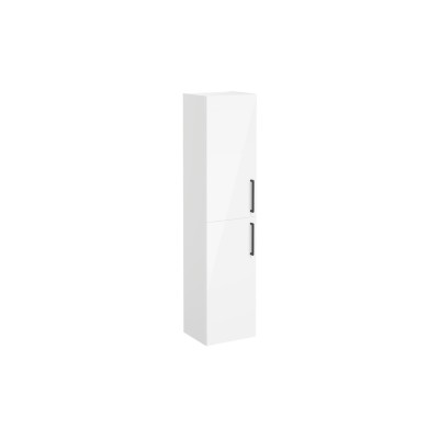 VitrA Root Flat 40cm 2 Door Tall Unit (LH Hinge) - High Glos