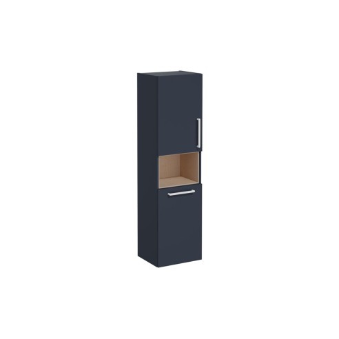 VitrA Root Flat 40cm 2 Door Semi-Tall Unit w/Laundry Basket