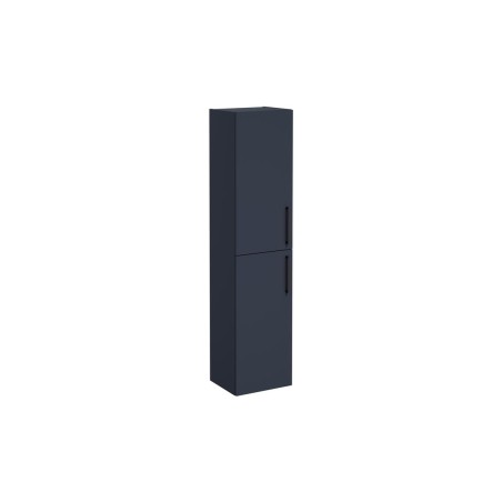 VitrA Root Flat 40cm 2 Door Tall Unit (LH Hinge) - Matt Dark